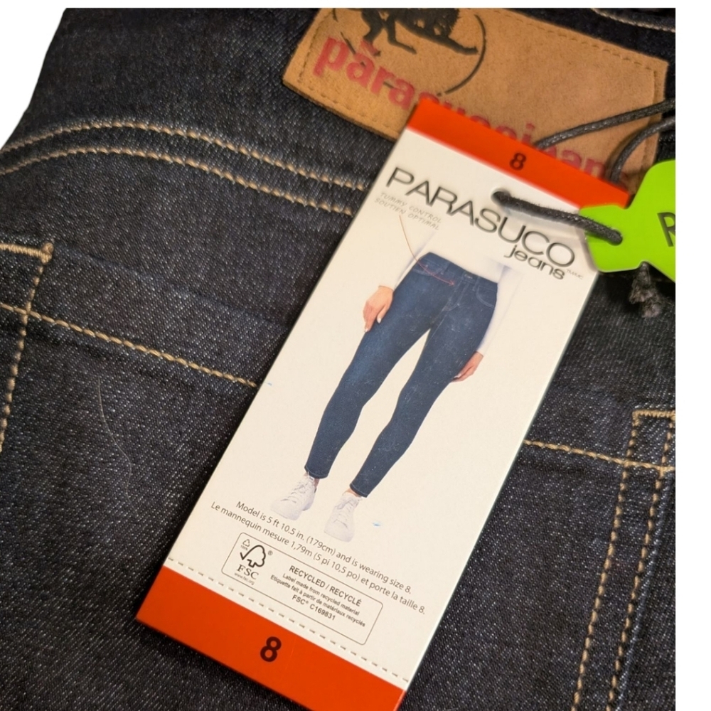 NEW Parasuco Classic Skinny Jean with Tummy Control | Dark Denim